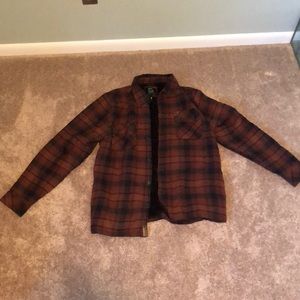 Hippy Tree Surf and Stone Fleece lined flannel